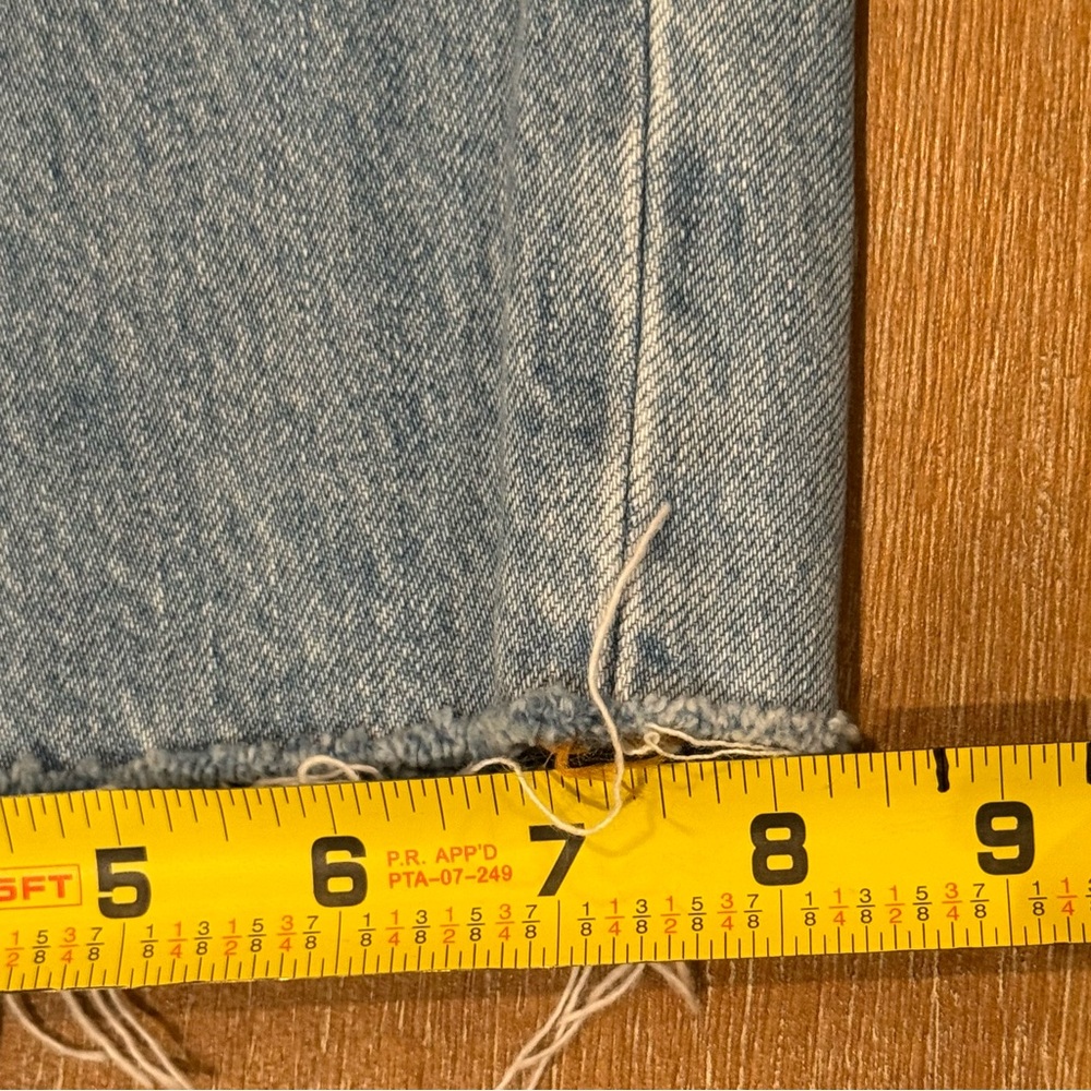 The Row Light Blue Straight Leg Jeans - Picture 10 of 14